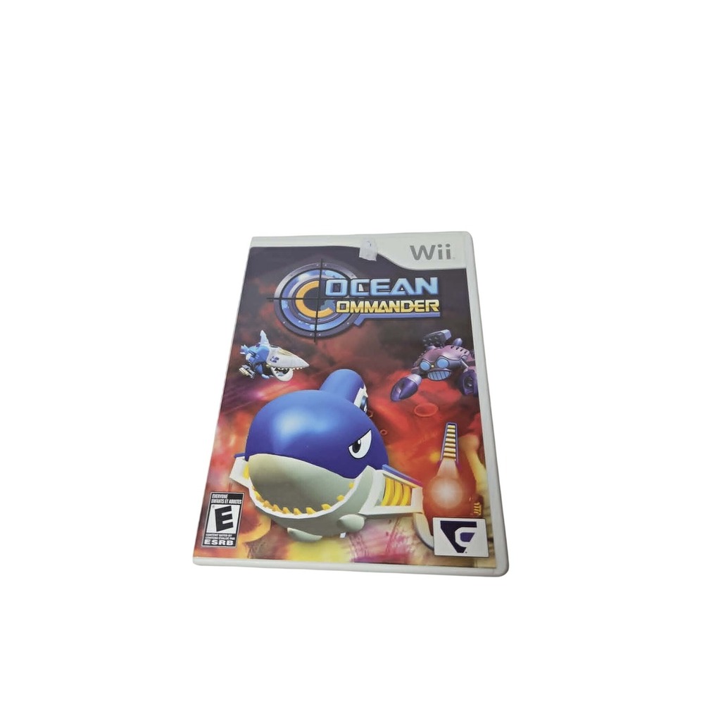 Ocean Commander Nintendo‎ Wii Game CIB Complete with Manual Shoot Em Up Action